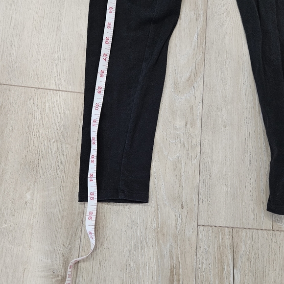 Pink Leggings, Black, Size Small - Picture 7 of 9